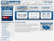 Tablet Screenshot of britechrome.com